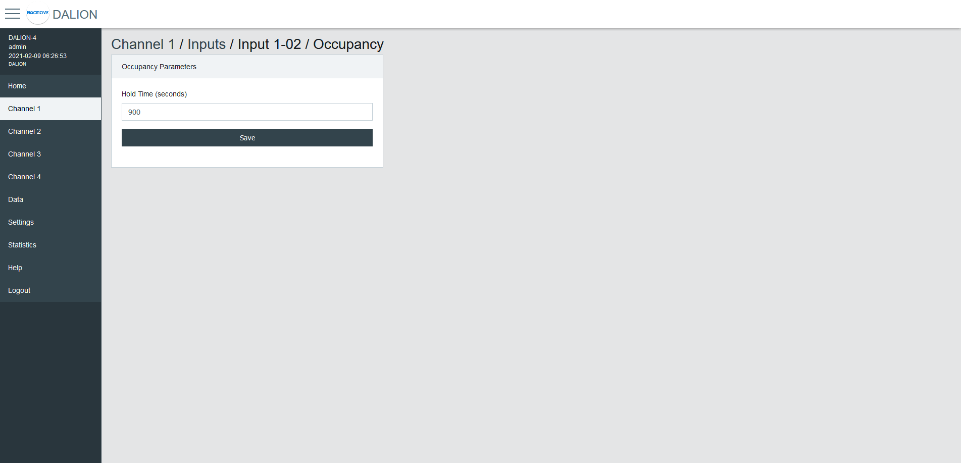 DALI Inputs - Occupancy Sensor