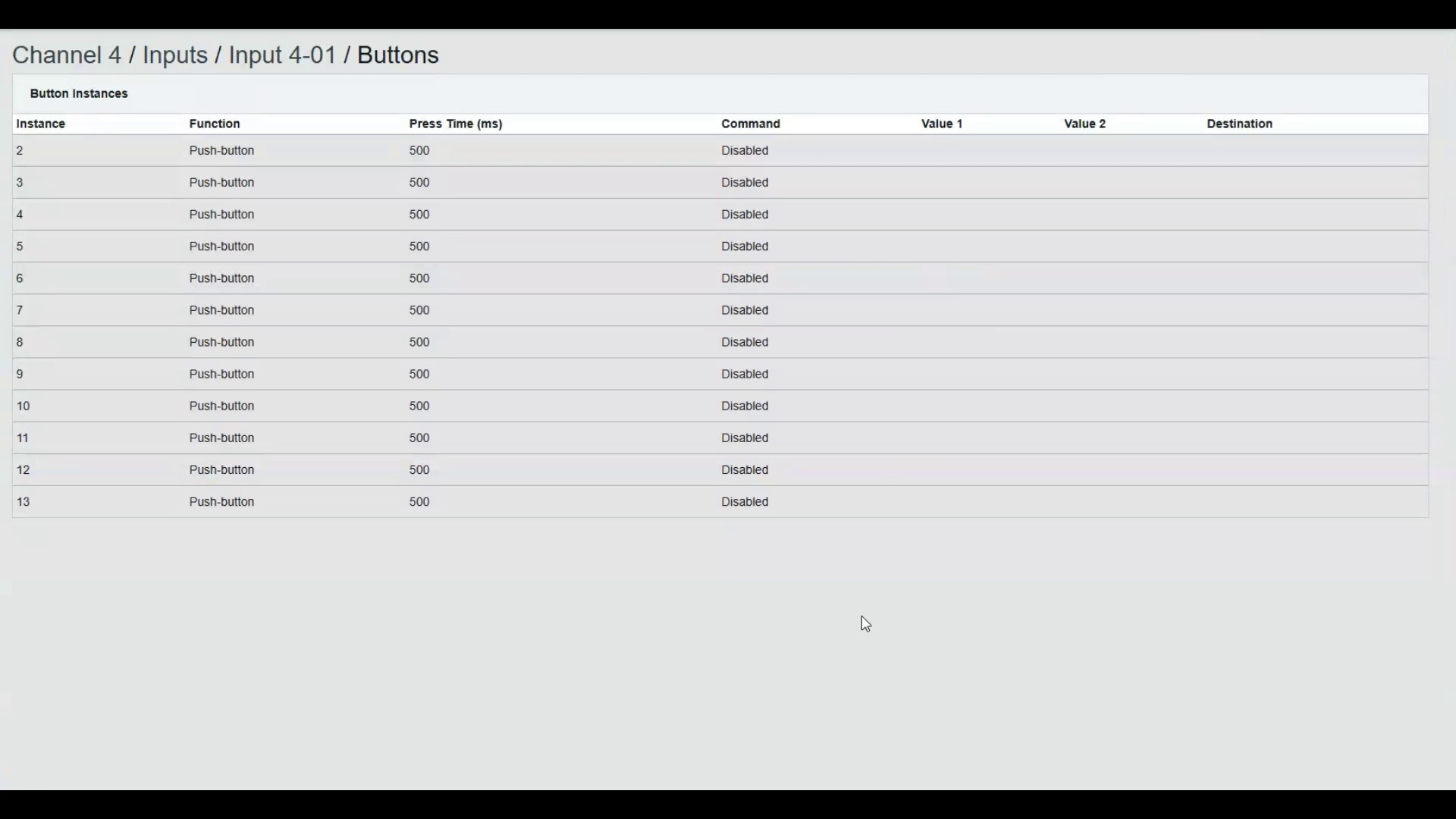 Image of DALION Getting Started - INPUT DEVICES BUTTONS - BUTTONS