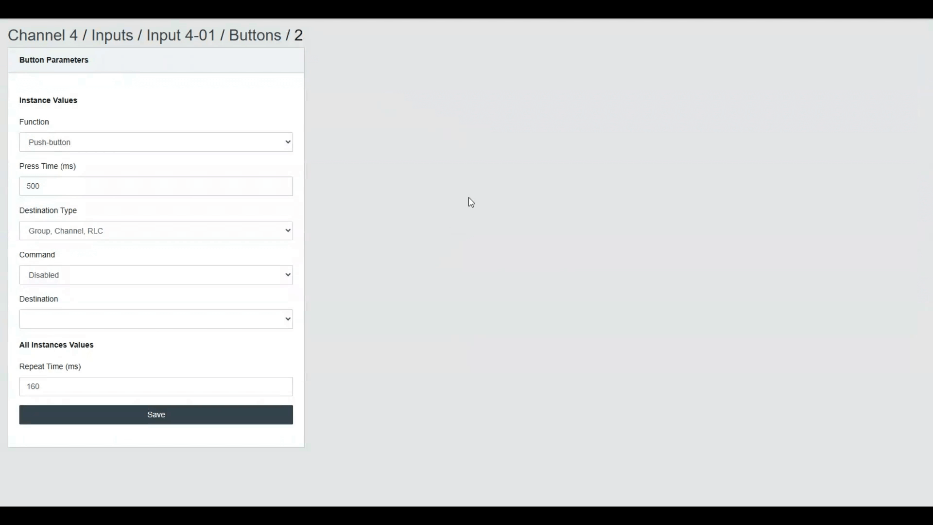 Image of DALION Getting Started - INPUT DEVICES BUTTONS - INSTANCE